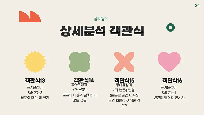 한성여중 3학년 1학기 기말고사 영어 분석 7